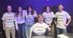 Pointers Vote Coalition group photo.