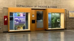 Theatre & Dance department posters.